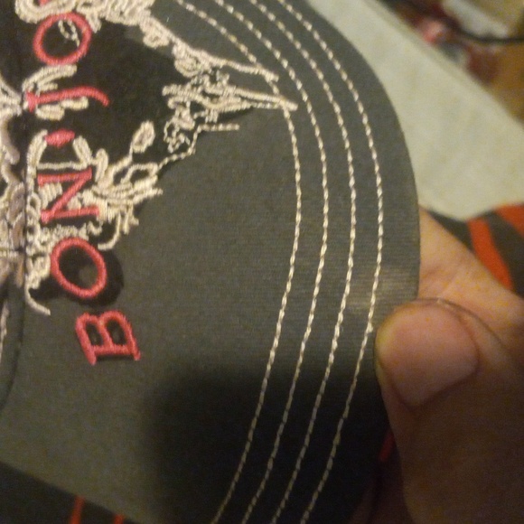 Ladies Bon Jovi hook and loop hat - Picture 2 of 8